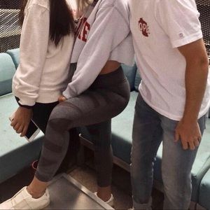 lululemon legging, grey